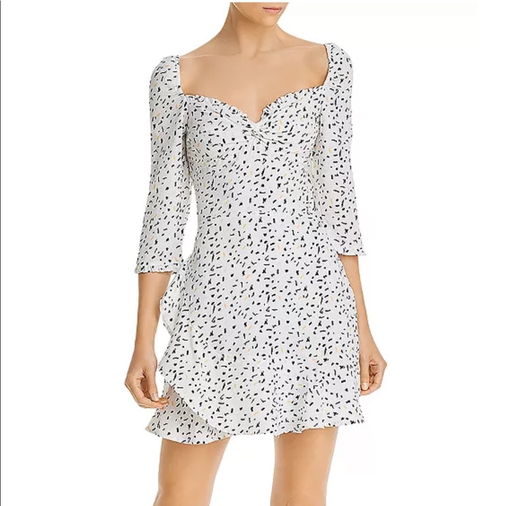 Rahi Stila Confetti Print Mini Dress XS